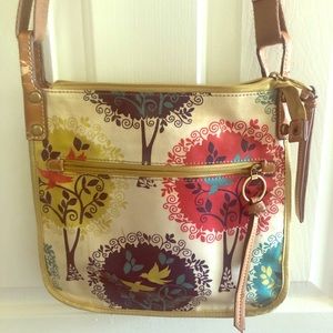 Fossil Cross-body Shoulder Bag Multicolor